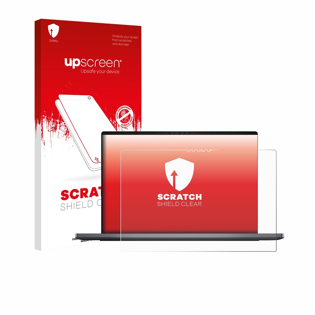 upscreen - Screenprotector voor Dell XPS 14 DA14260 - Folie Beschermfolie transparant