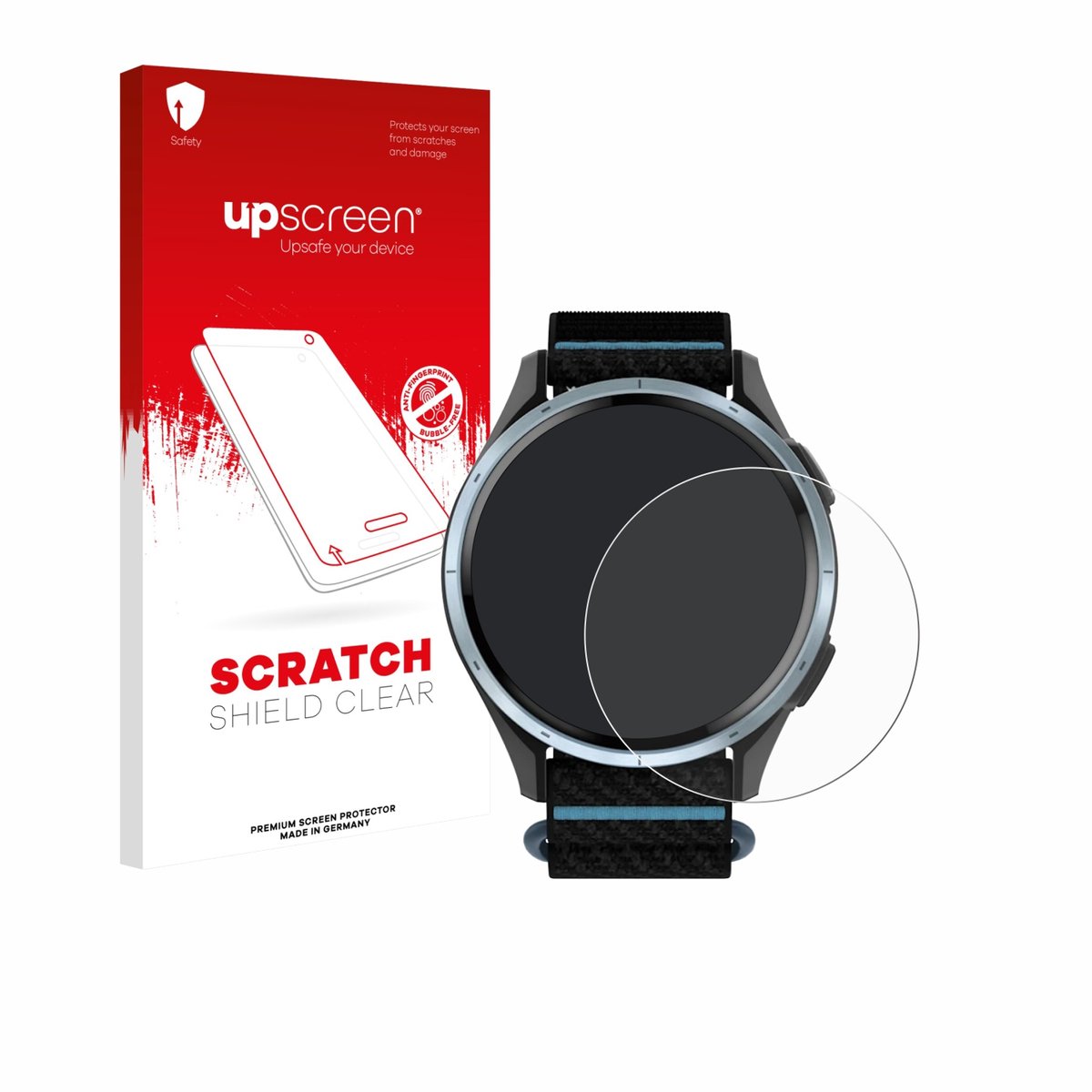 upscreen - Screenprotector voor Garmin Approach J1 - Folie Beschermfolie transparant