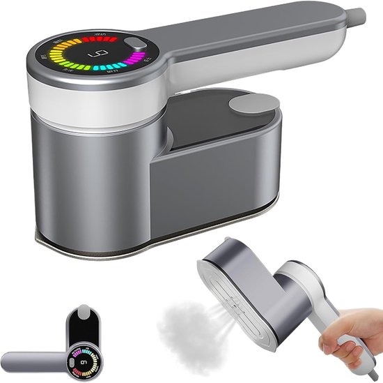 Strijkijzer - Strijken - Strijkplank - Stoomstrijkijzer - Draagbare Hand Stoomstrijker voor Kleding - Snel Verwarmen in 10 Seconden, Reishandapparaat voor Rimpels Verwijderen