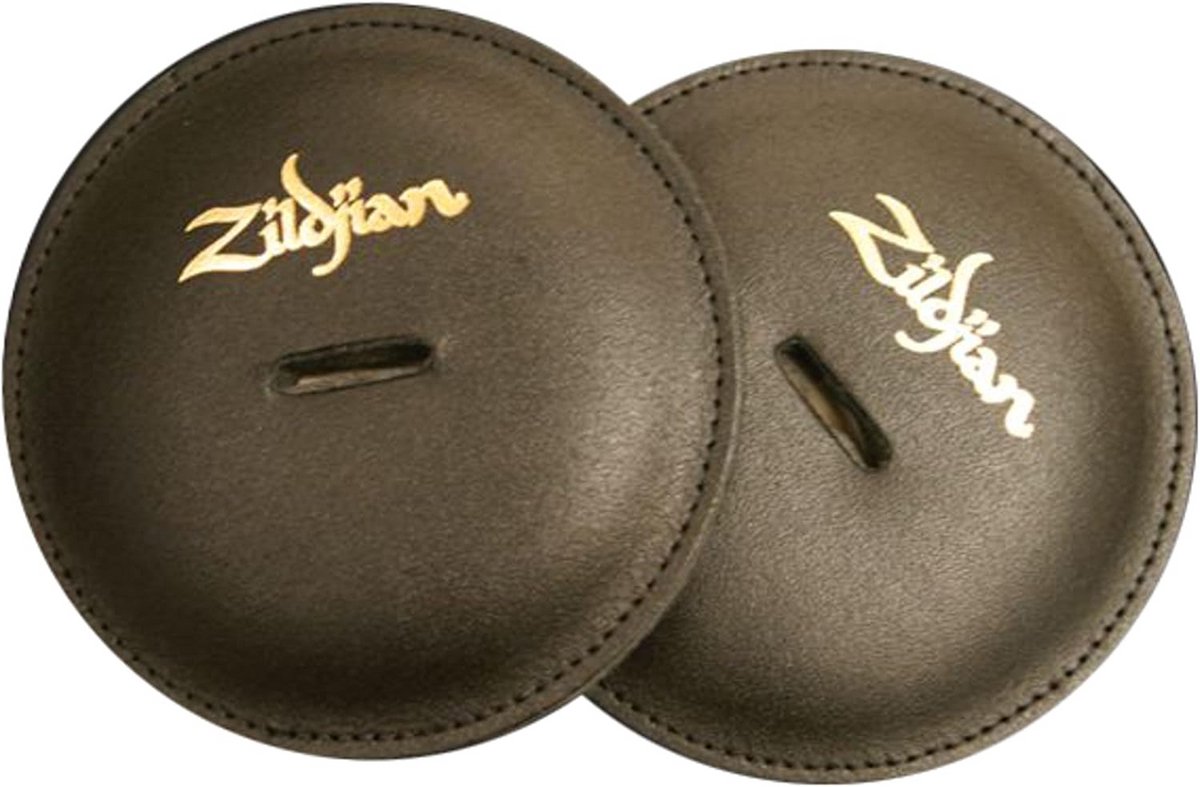 Cymbal Beschermers - Bekken Kussens - Drummen - Duurzaam Leer - 15 cm - Zwart