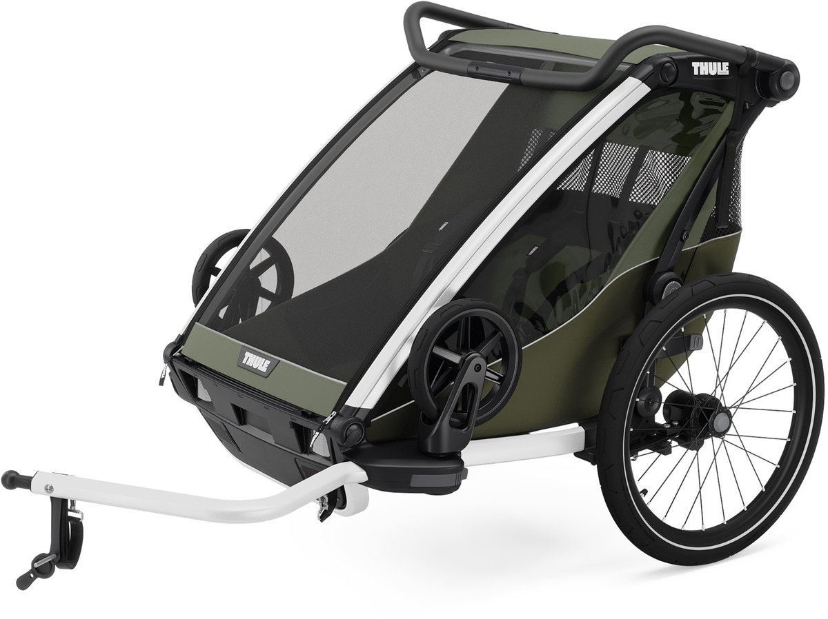 THULE bicycle trailer chariot lite double agave afbeelding