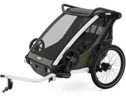 Thule Chariot Lite Double Fietskar Groen Max 22 kg Jongen