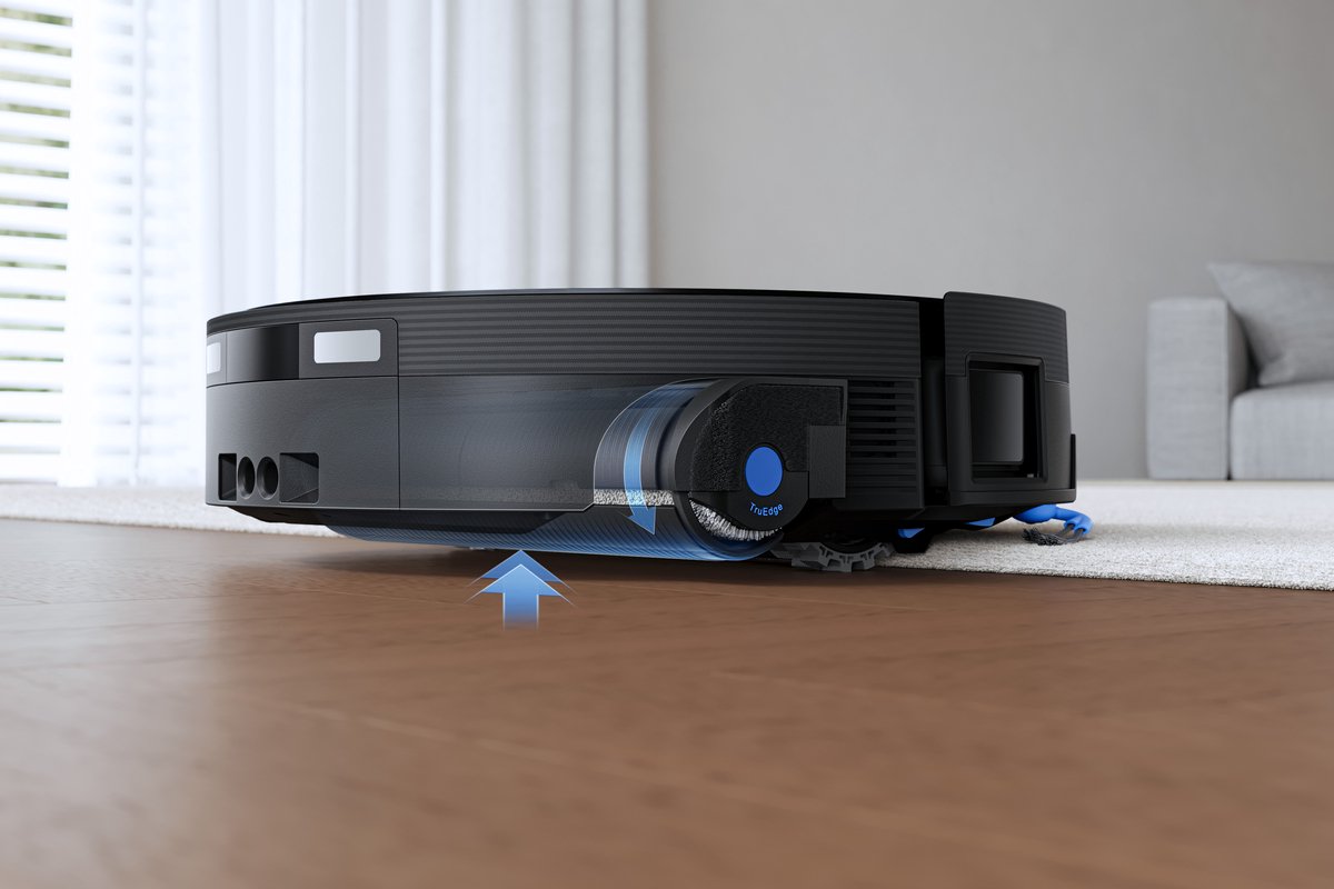 ECOVACS DEEBOT X12 PRO OMNI - Robotstofzuiger met dweilfunctie - 22000Pa - 22l/s - Zelfreinigend station - TrueMapping 2.0 - Zilver — afbeelding 2