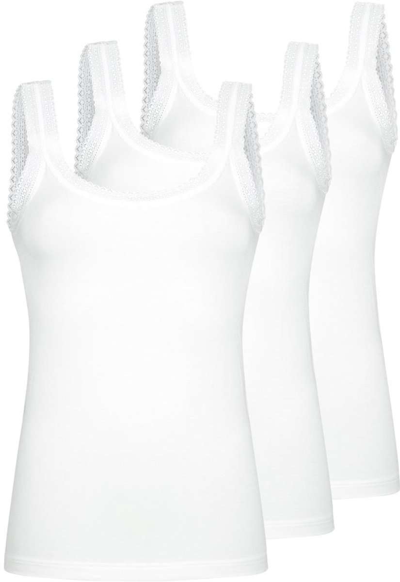 Mey Dames onderhemd 3 pack Modal Lace