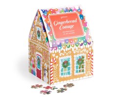 Joy Laforme Gingerbread Cottage 500 Piece Puzzle In A House