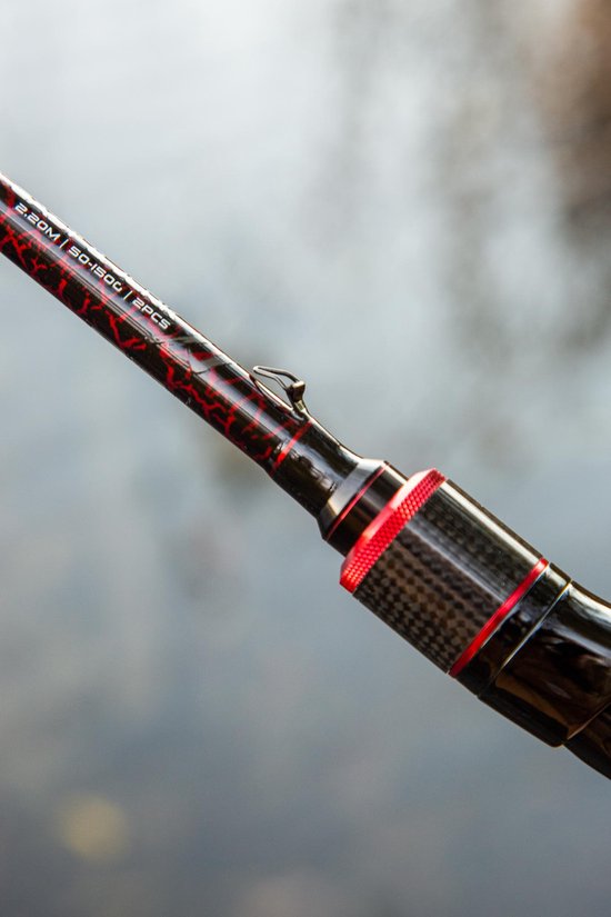 Ultimate Chikara Cast & Jerk Baitcaster Hengel 2,20m 50-150g - Baitcaster Hengel van Merkloos — afbeelding 5