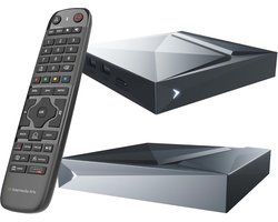 Streaming Box - Android TV Box - Thuisbioscoop Ervaring - Android 11 Systeem - 11x11x3 cm - Zwart