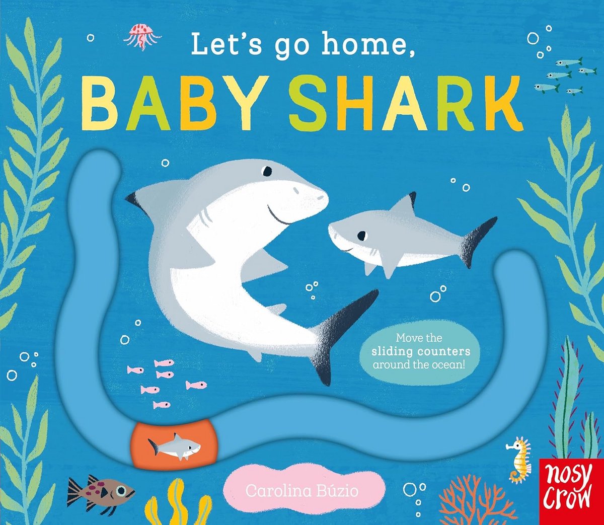 Interactief Babyboek - Schuifboek Dieren - Ontwikkeling Hand-oog - Vier Schuifpuzzels - 20 x 18 cm