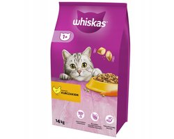 Whiskas - Volwassen - Droogvoer Met Kip En Groenten - 14kg