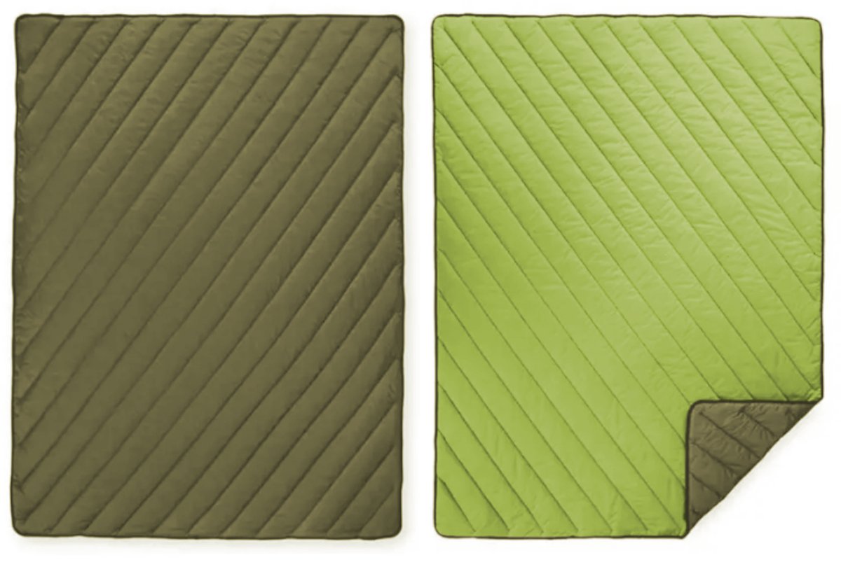 OFFLANDER - Waterdichte Campingdeken - Groen - 200 x 140 cm
