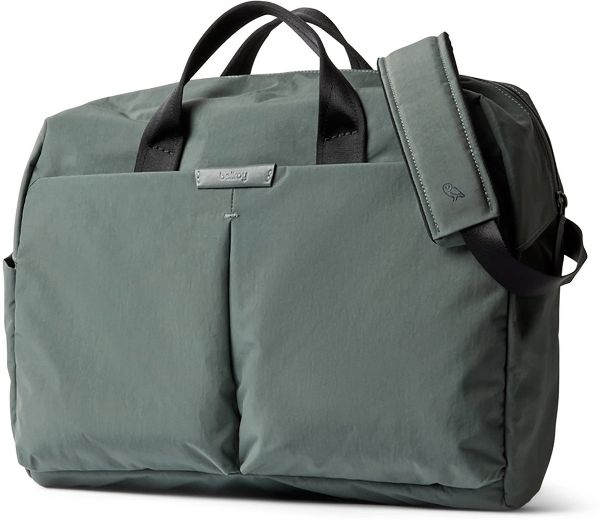 Bellroy Tokyo Work Bag – Geschikt voor 16 Laptop – Ultra-brede Opening voor Eenvoudige Toegang – Gemaakt van 80% Gerecycled Nylon - Groen