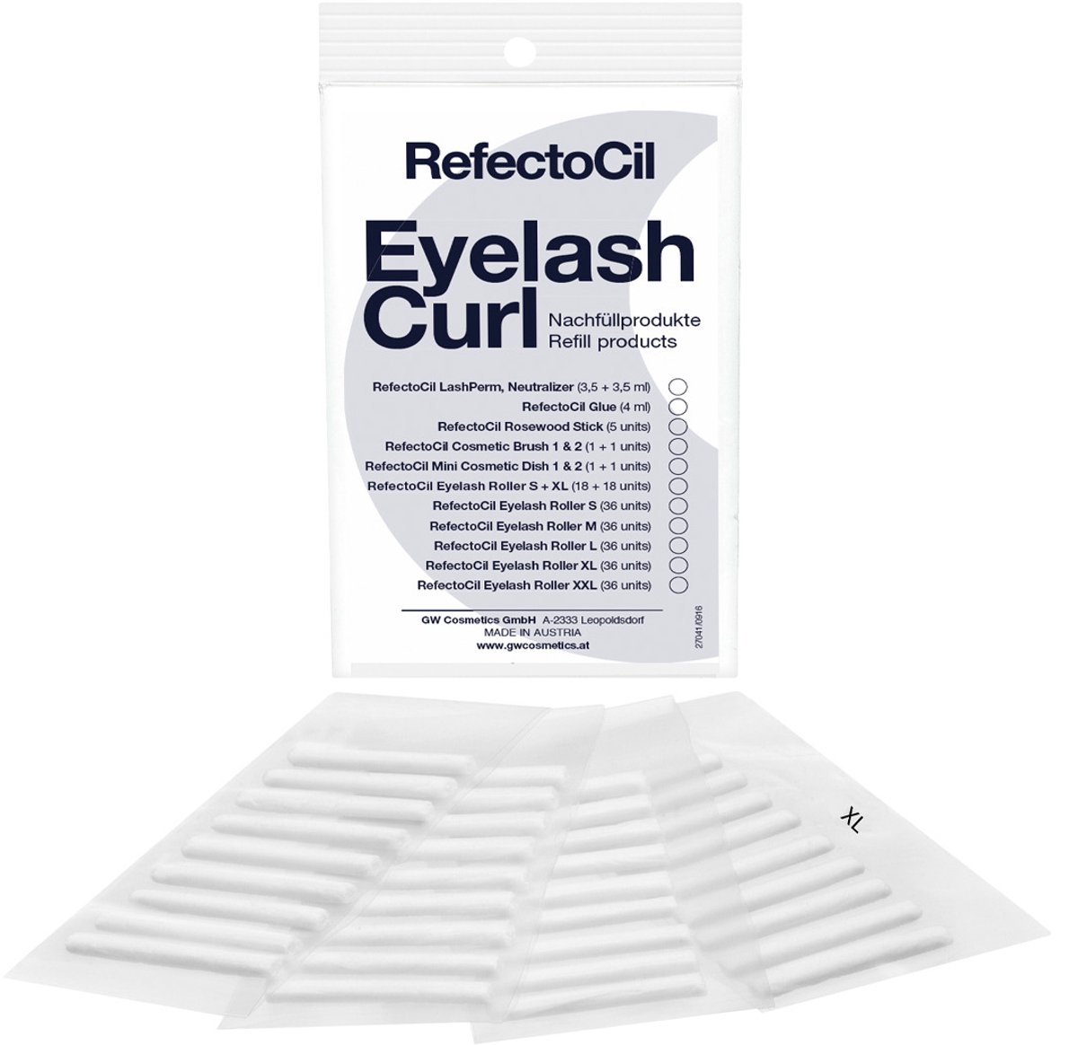 RefectoCil - Eyelash Curl Refill Roller - 36pcs