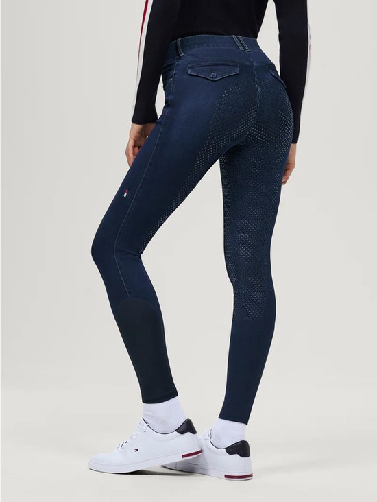 Tommy Hilfiger Equestrian Paardrijbroek Tommy Hilfiger Hope Denim Full Grip Denim - XL