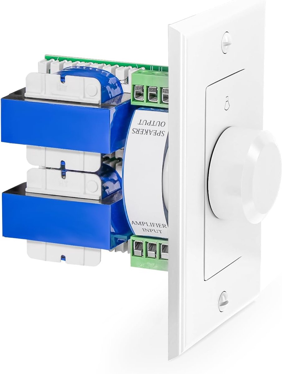 In-Wall Volumeregelaar voor Hi-Fi Audio Systemen 100W