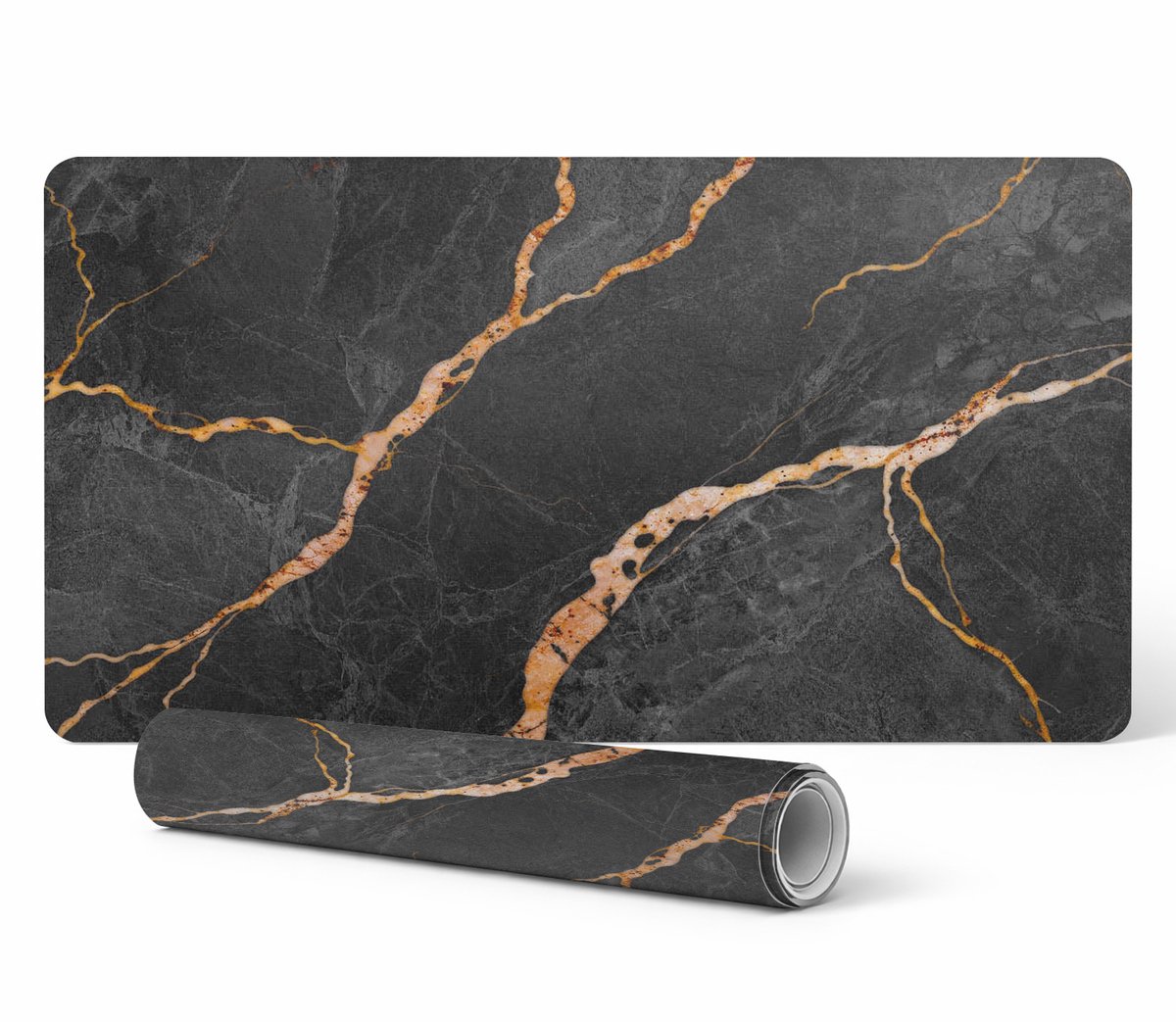 Universele beschermmat voor computerapparatuur met marmerpatroon, 100x50 cm