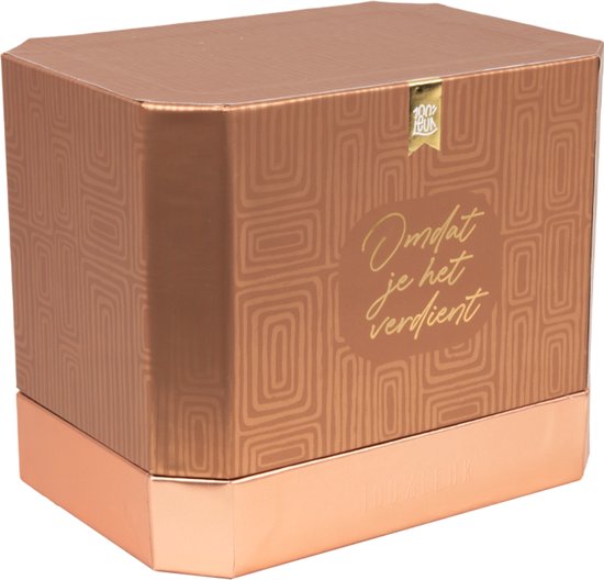 100%LEUK - Omdat je het verdient - Cadeaupakket