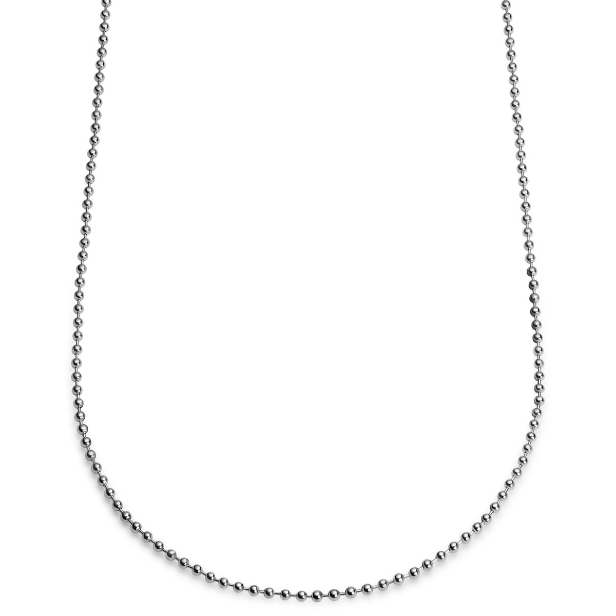Essentials | 3 mm Zilverkleurige Ketting met Vierkante Venetiaanse Schakels