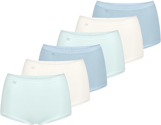 sloggi Dames maxi slip 6 pack Basic+