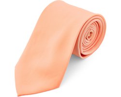 Zalmroze Basic Stropdas van 8 cm