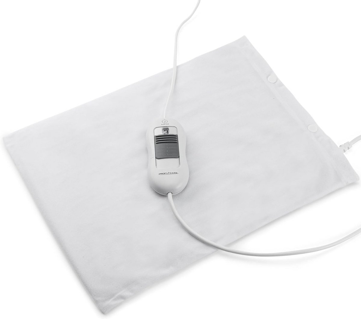 Elektrische Kruik Warmtekussen met 3 Warmtestanden - Wasbare Cover - Wit