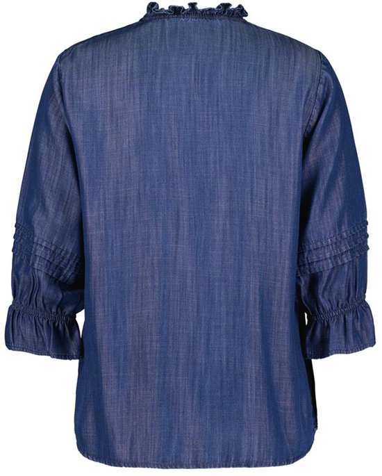 DIDI Dames Blouse Calle denim Denim mid blue maat 46