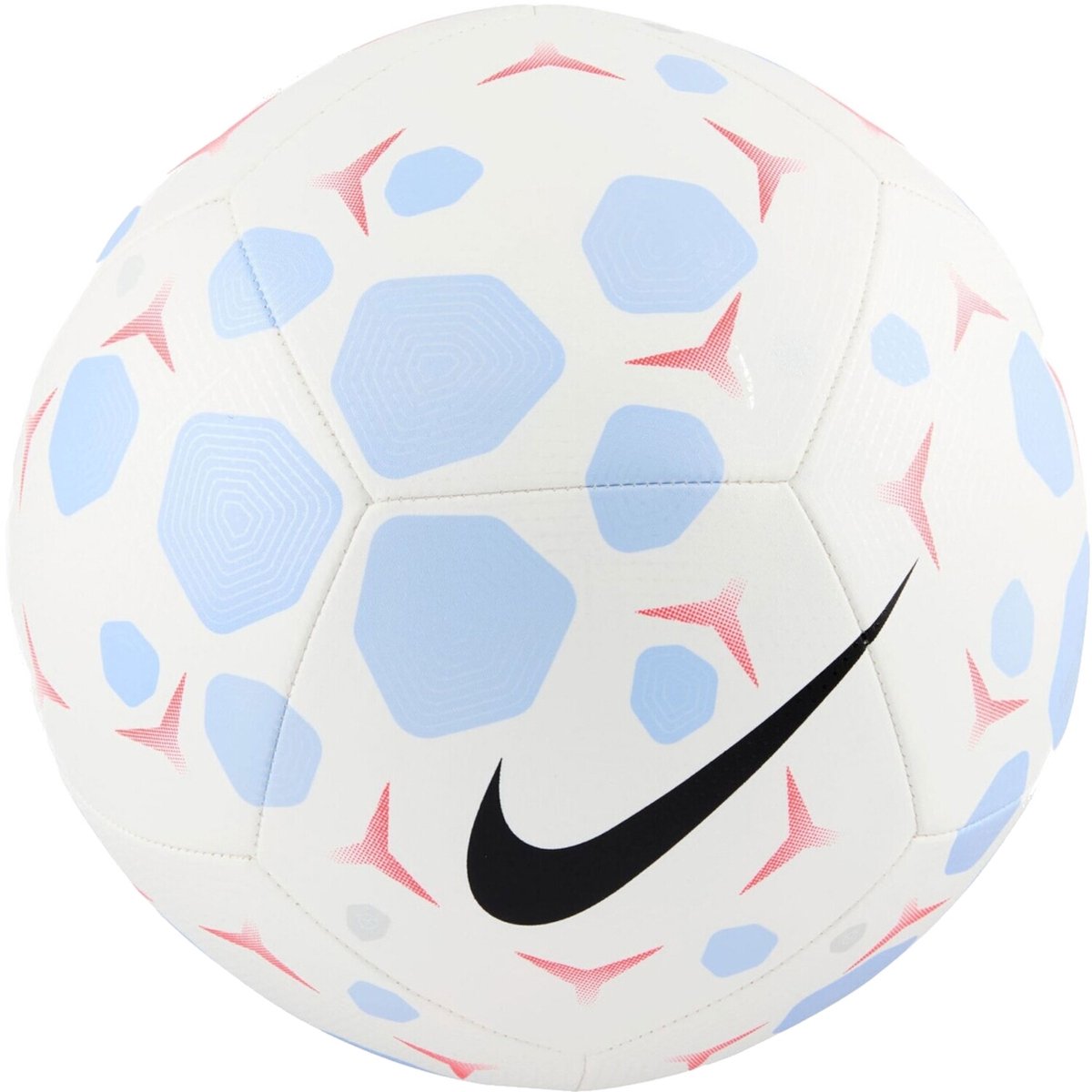 Nike Pitch Team Voetbal - Wit/Blauw/Zwart - Maat 5