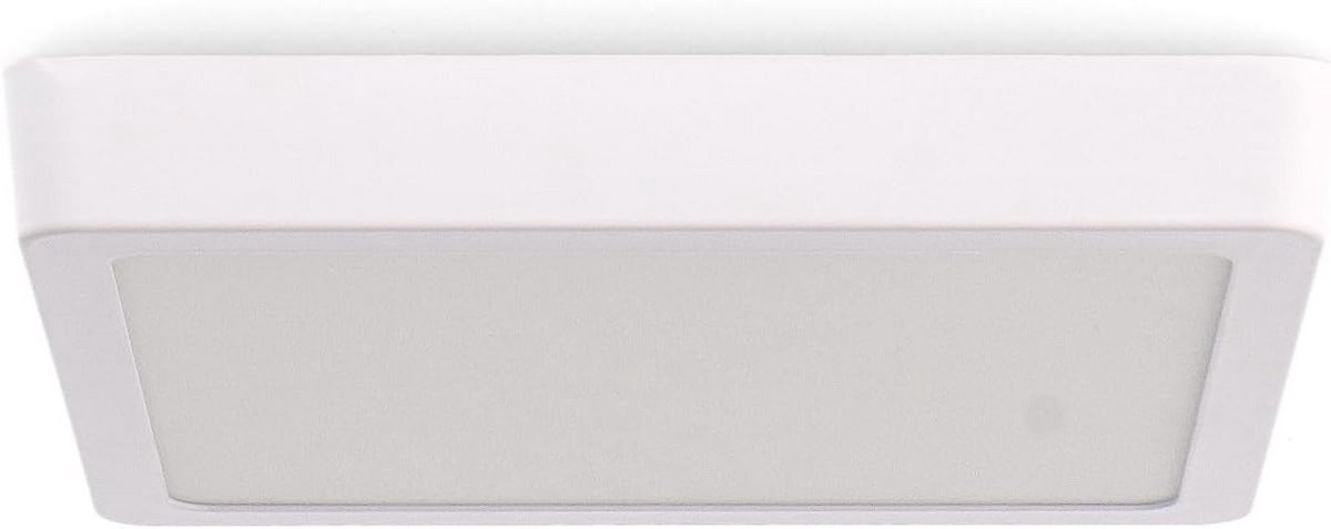 Vierkante LED Plafondlamp 20W - Warm Wit Licht 3000K voor Binnenruimtes