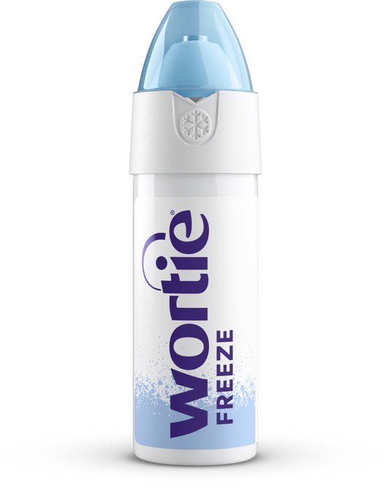 Wortie Cool wrattenverwijderaar 50 ml - eenvoudig Wratten en Voetwratten bevriezen voor kinderen en volwassenen, bevat 15 behandelingen, Medische hulpmiddelen voor Voet Wrattenbehandeling, met metalen punt, nieuwe verpakking Freeze zelfde formulering