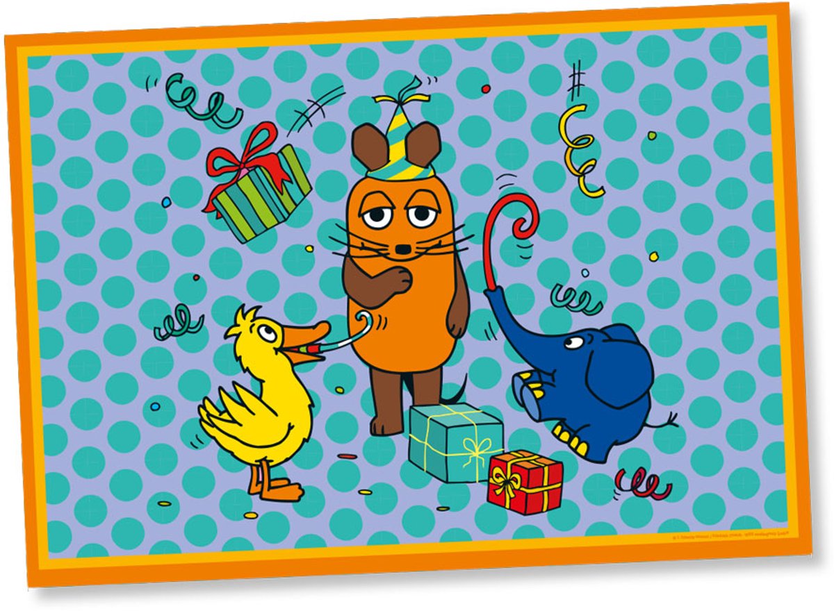 8 Verzend met de muis placemats