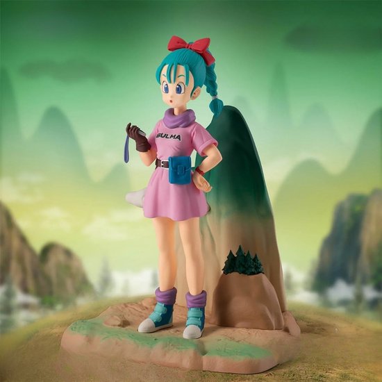 Banpresto Dragon Ball History Box Bulma Figuur Veelkleurig