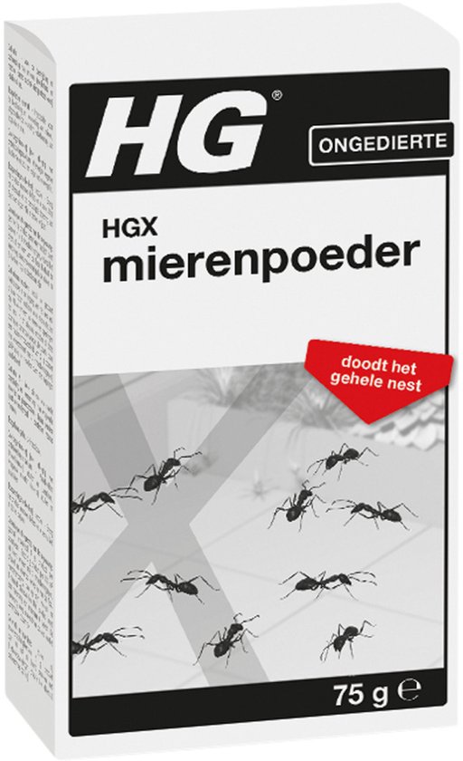 HG X mierenpoeder – doodt gehele nest – 75g