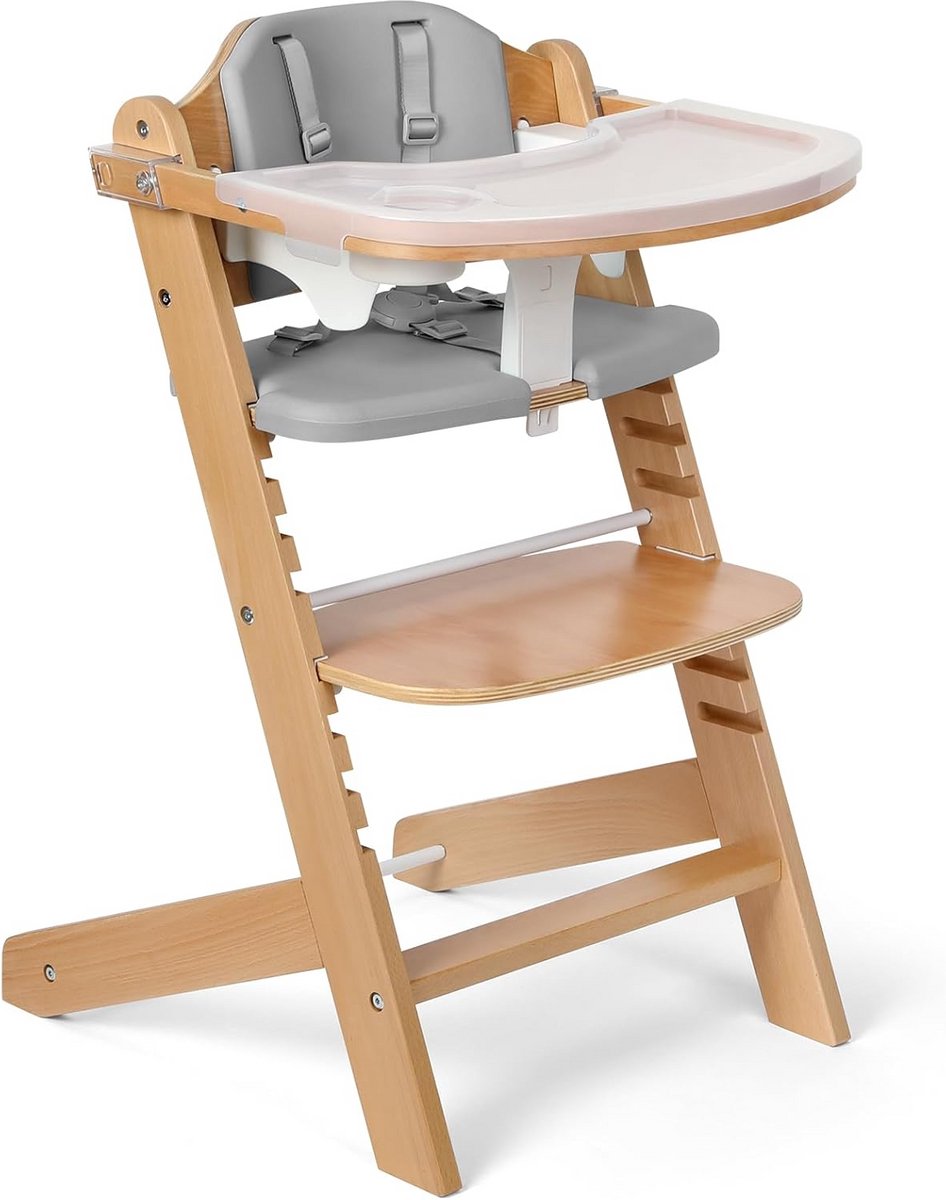 Houten Kinderstoel Verstelbaar Cumfabel voor Baby's en Peuters