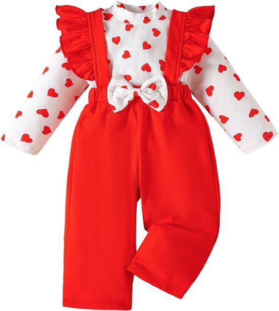 schattige-babykleding-set-meisjes-bodysuit-met-tuinbroek-en-haarband
