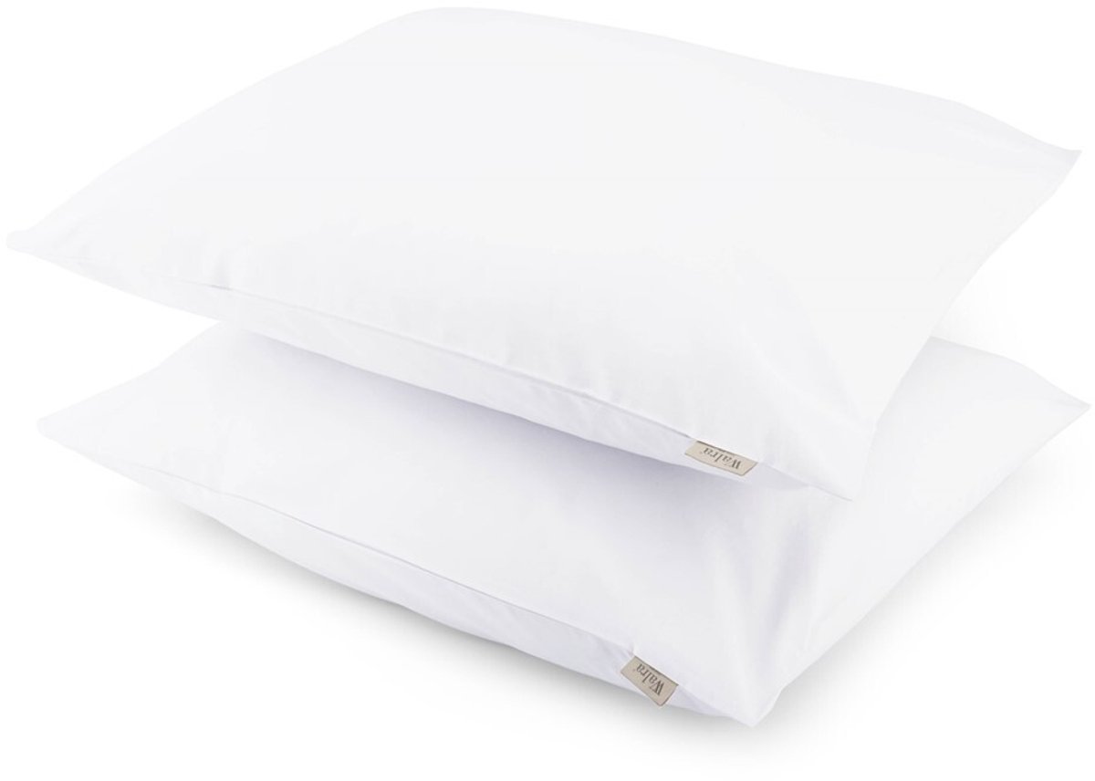 Walra Kussensloop Crispy Cotton - 2x 60x70 - Wit