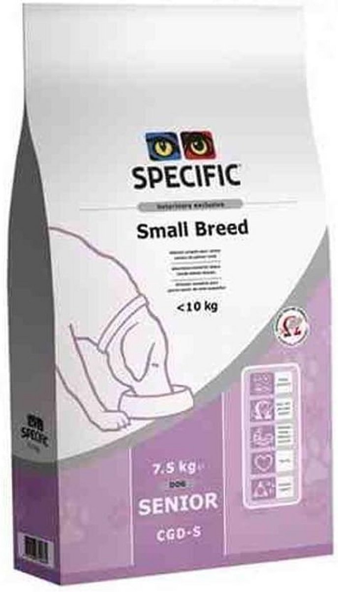 Speciaal Graanvrij Hondenvoer voor Kleine Senioren Rassen 2,5 kg