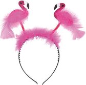 Diadeem met flamingo's