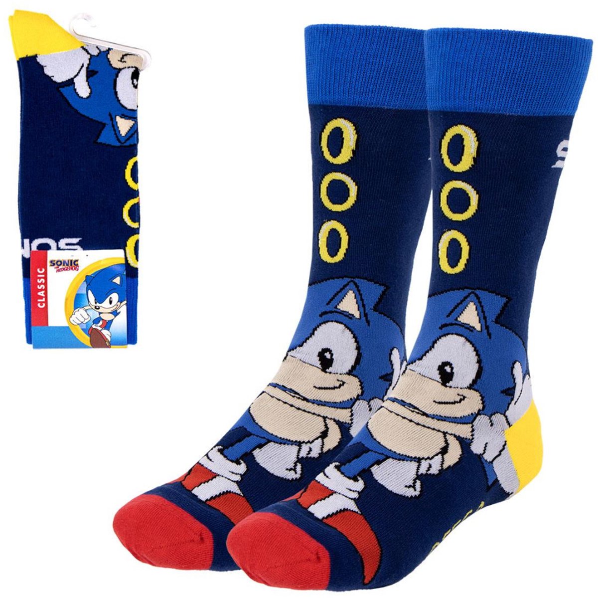 Sokken Sonic Donkerblauw