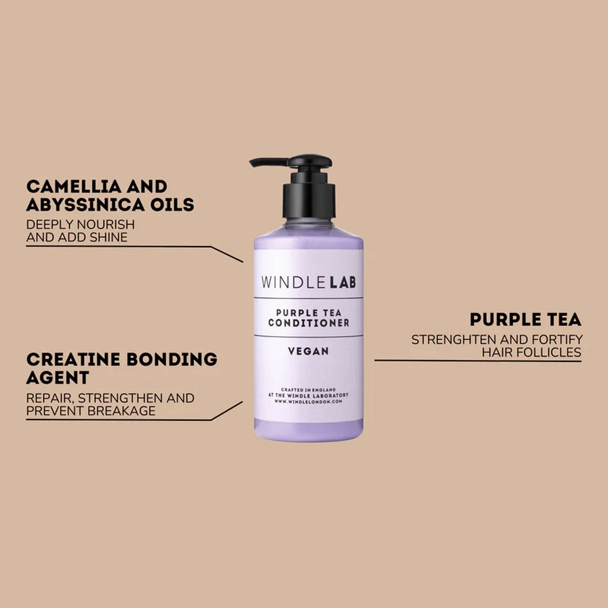 Purple Tea Conditioner 1000ML - Windle Lab