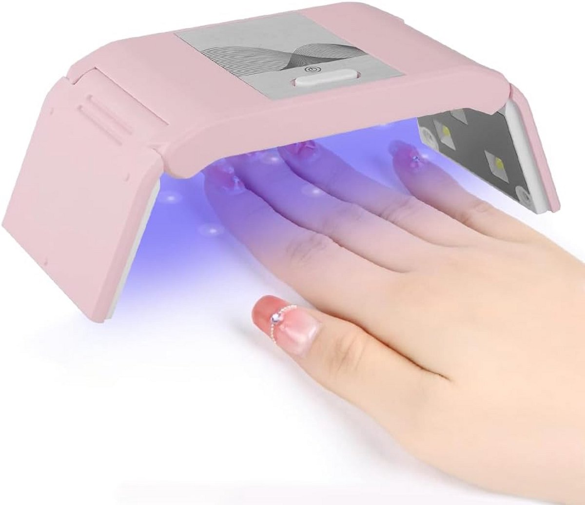 Draagbare UV-LED Nagellamp 36W voor Gelnagels | Opvouwbaar & USB Aangedreven Manicurelamp