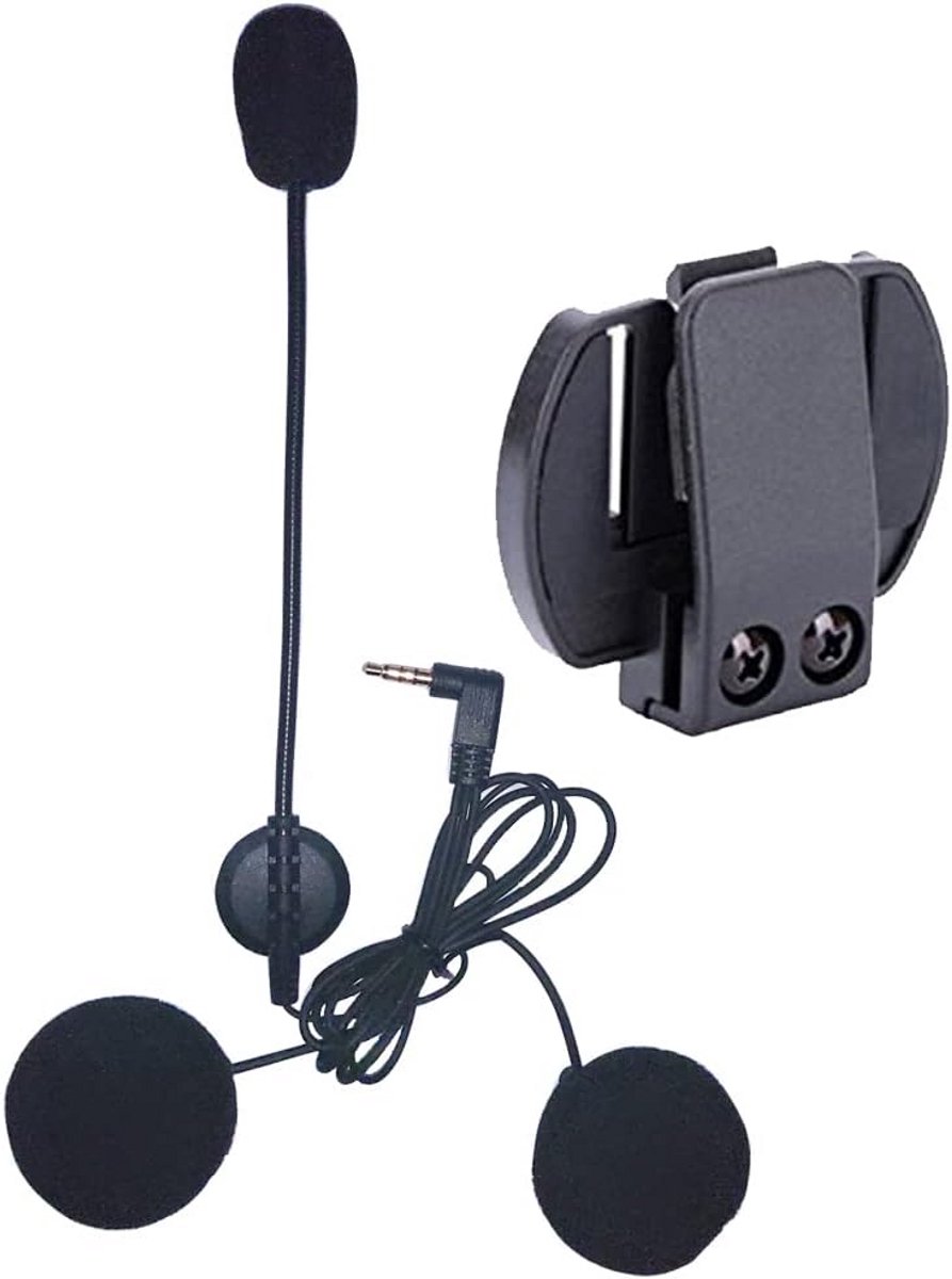 Motorhelm Intercom Headset Accessoires Set voor Bluetooth Communicatie V4/V6