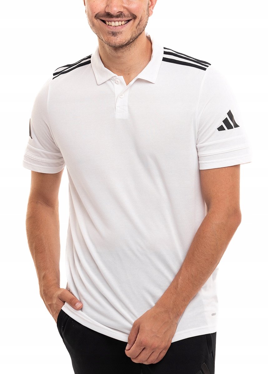 adidas Sportshirt Heren – Polyester Wit