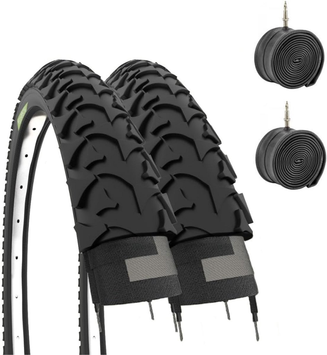 Fietsbanden 14 inch (47-254) - Set van 2 met Binnenband voor Kinderfiets en MTB