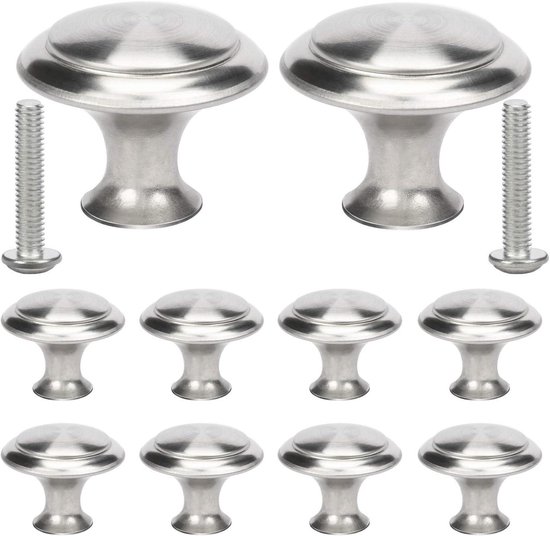 15 Stuks Meubelverbindingsmoeren – Excentrische Nokken, 11,6x10 Mm, Verzinkt Staal – Voor Kasten, Boekenkasten En Bureaus (16-18 Mm Plank)