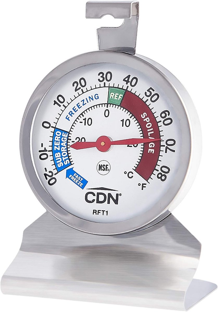 Robuuste Koelkast en Vriezer Thermometer met Indicatie Bereik
