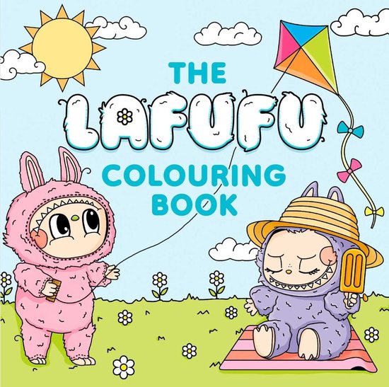 Lafufu Activity Books- Lafufu Cosy Colouring Book - cover