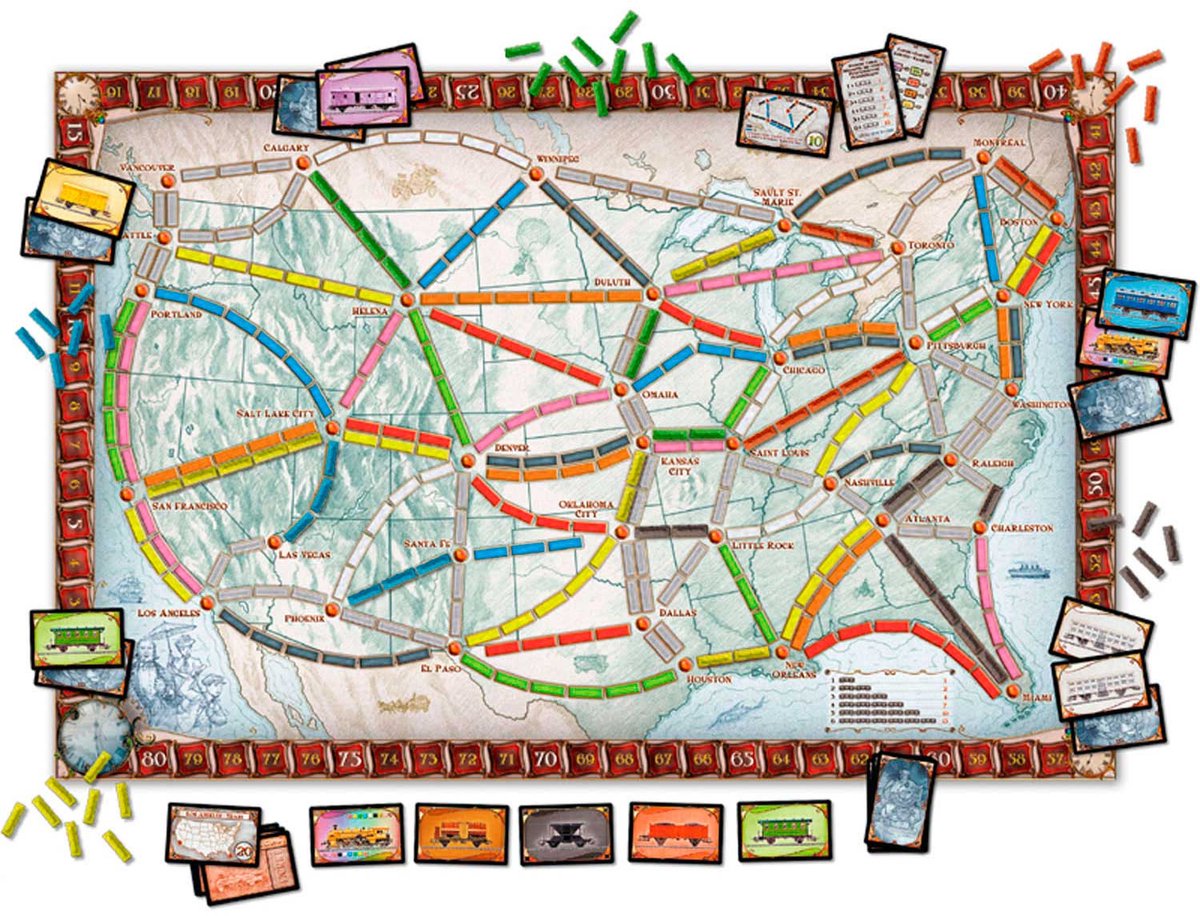 Ticket to Ride USA - NL — afbeelding 6