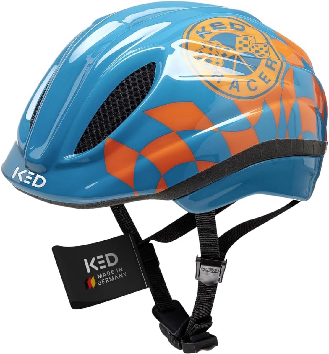 Kinderfietshelm met LED Achterlicht en Insectennet - Veilige Fietshelm voor Kinderen