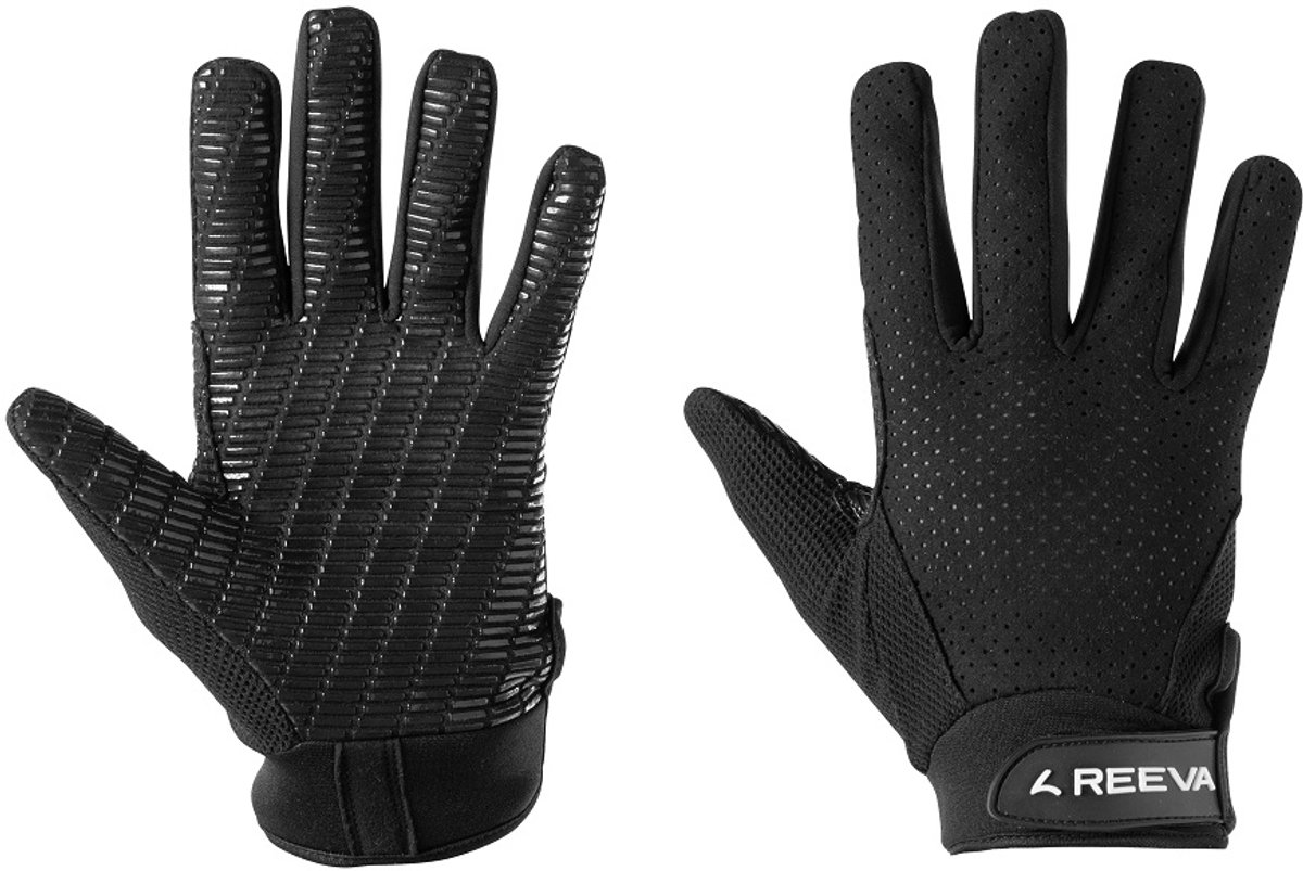 Reeva Ultra grip lederen Fitness, Sport, Crossfit Handschoenen - Zwart - Dé handschoenen voor meer grip en bescherming - Unisex - X Small