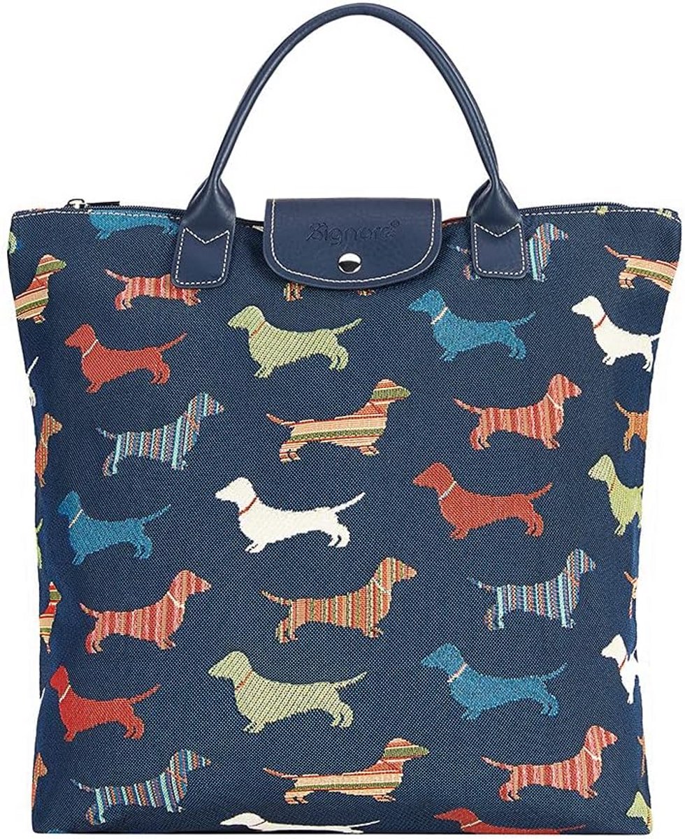 Opvouwbare Boodschappentas met Dierenprint, Hondenthema
