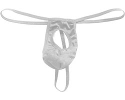 Suggestieve Heren String Slip met Opening - Sexy en Erotisch Ondergoed